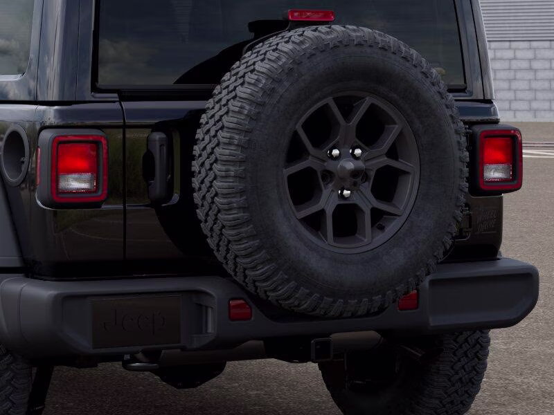 2026 Black Clear Coat Jeep Wrangler Wrangler 4-door Willys 4X4 4-door