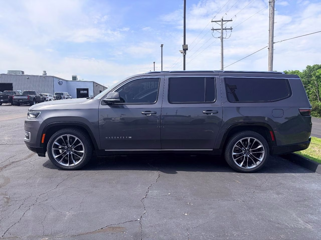 2023 BLACK Jeep Wagoneer L Series III 4X4 SUV