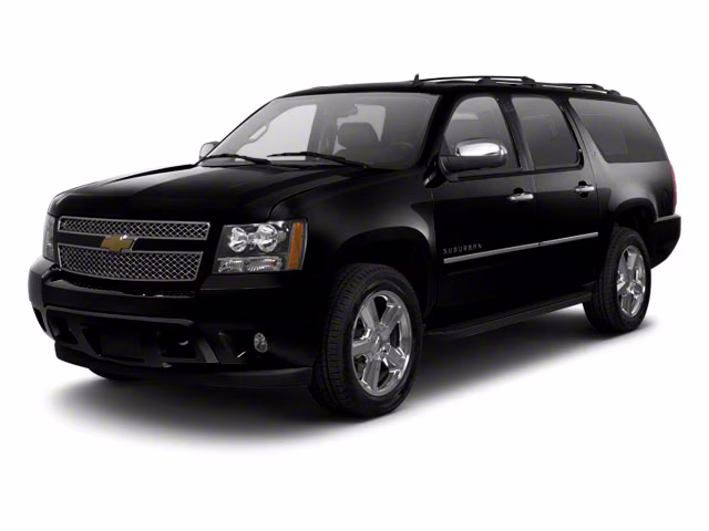 2013 Black Chevrolet Suburban 1500 LT 4X4 SUV