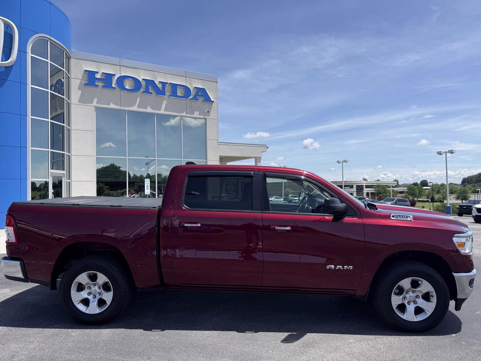 2020 Delmonico Red Pearlcoat Ram 1500 Big Horn 4X4 Truck