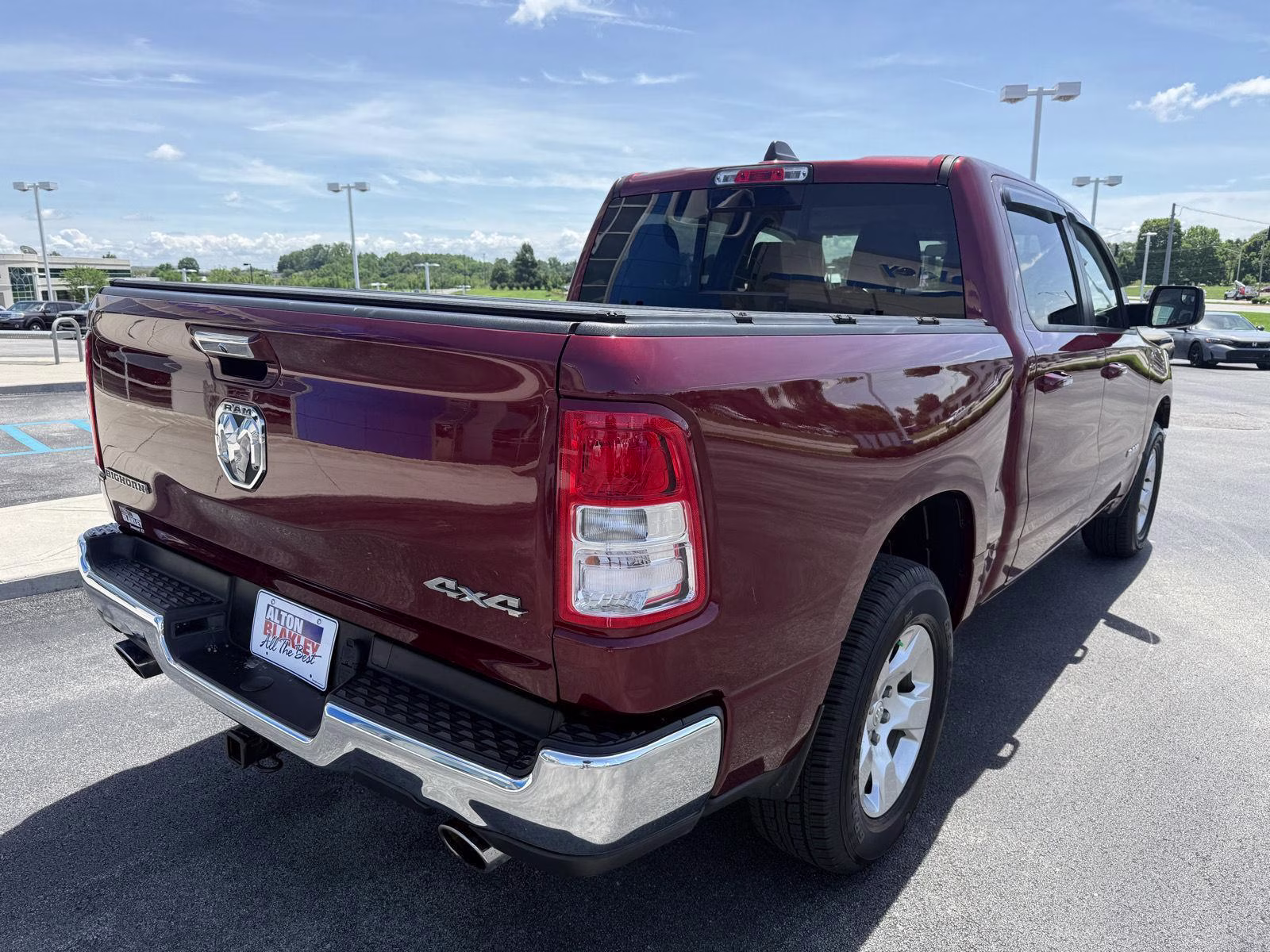 2020 Delmonico Red Pearlcoat Ram 1500 Big Horn 4X4 Truck