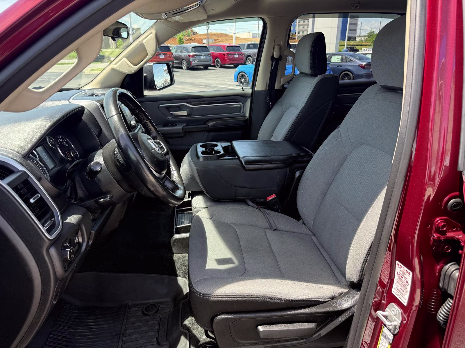2020 Delmonico Red Pearlcoat Ram 1500 Big Horn 4X4 Truck