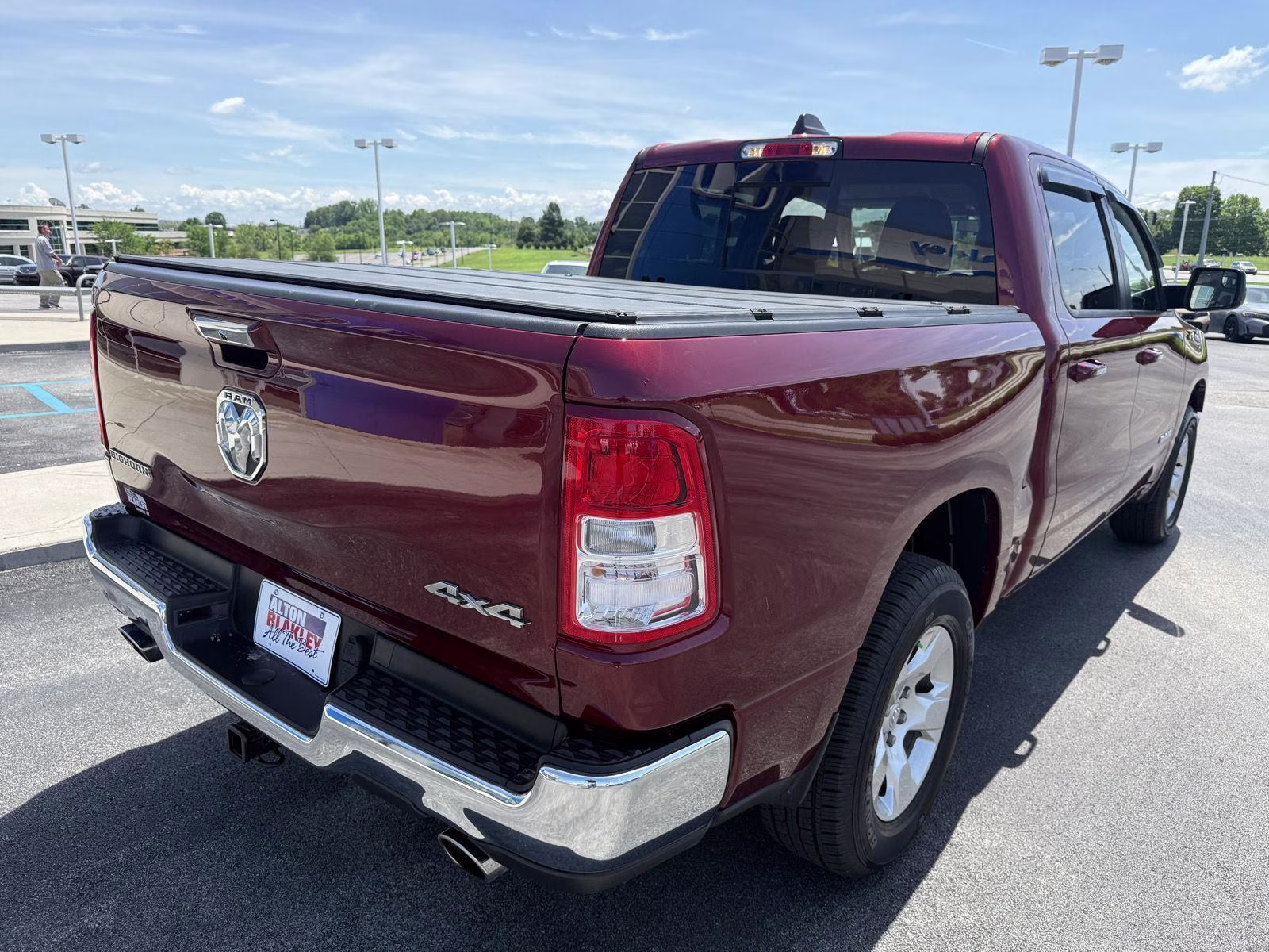 2020 Delmonico Red Pearlcoat Ram 1500 Big Horn 4X4 Truck