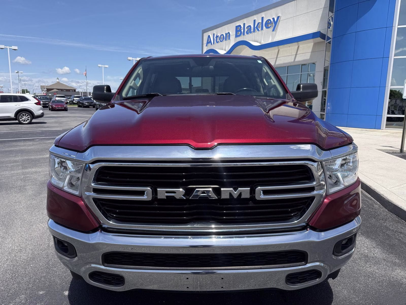2020 Delmonico Red Pearlcoat Ram 1500 Big Horn 4X4 Truck