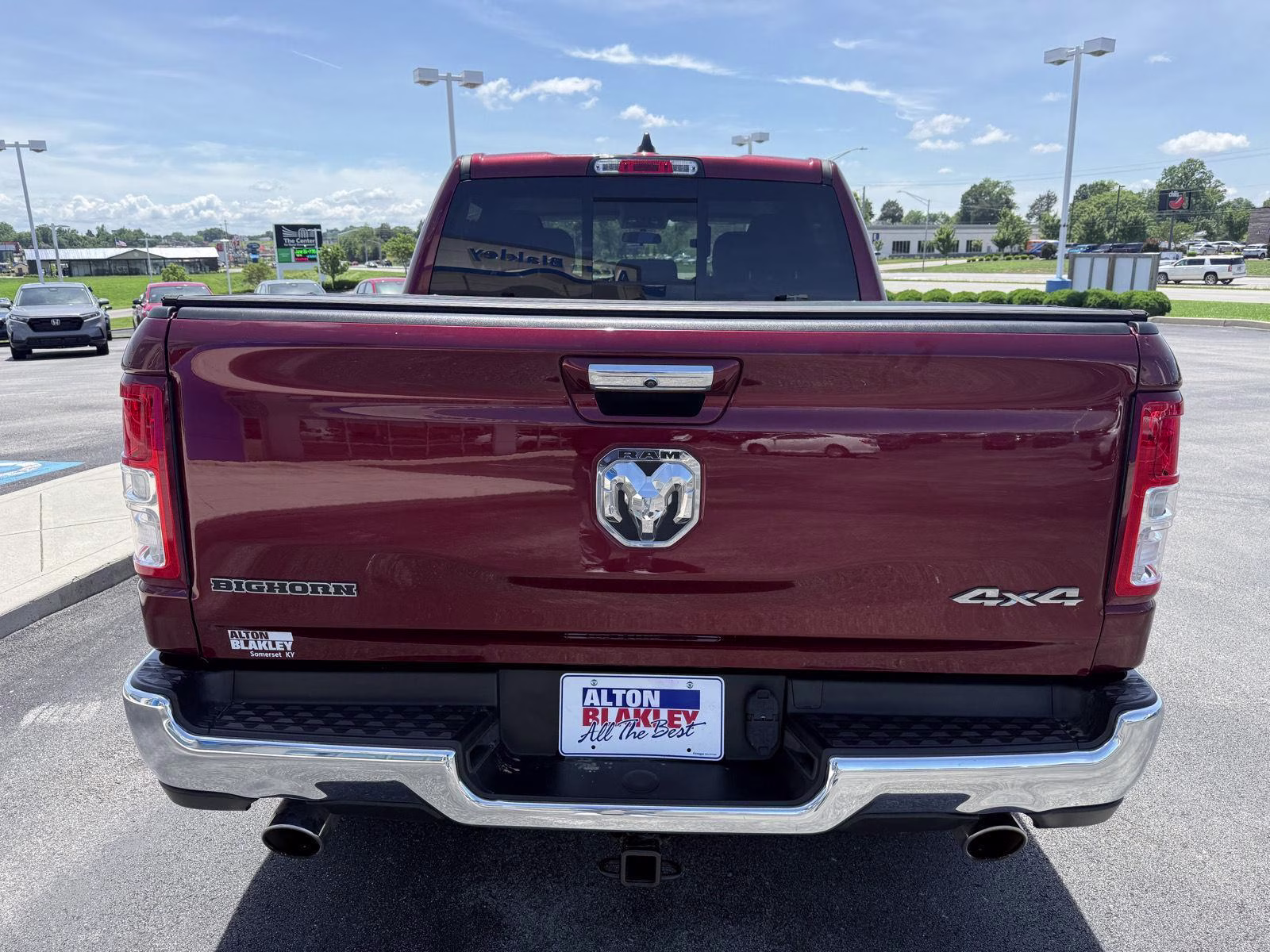 2020 Delmonico Red Pearlcoat Ram 1500 Big Horn 4X4 Truck