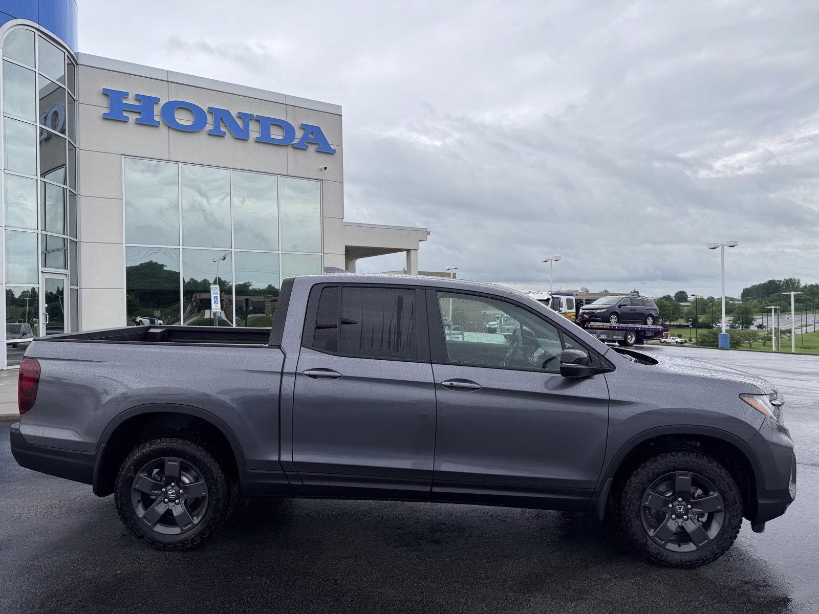 2026 Modern Steel Metallic Honda Ridgeline TrailSport AWD Truck