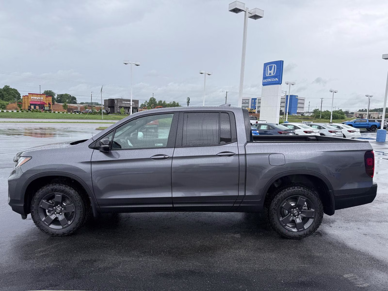 2026 Modern Steel Metallic Honda Ridgeline TrailSport AWD Truck