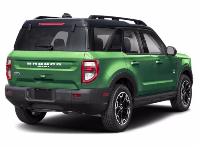 2025 Eruption Green Ford Bronco Sport Outer Banks 4X4 SUV