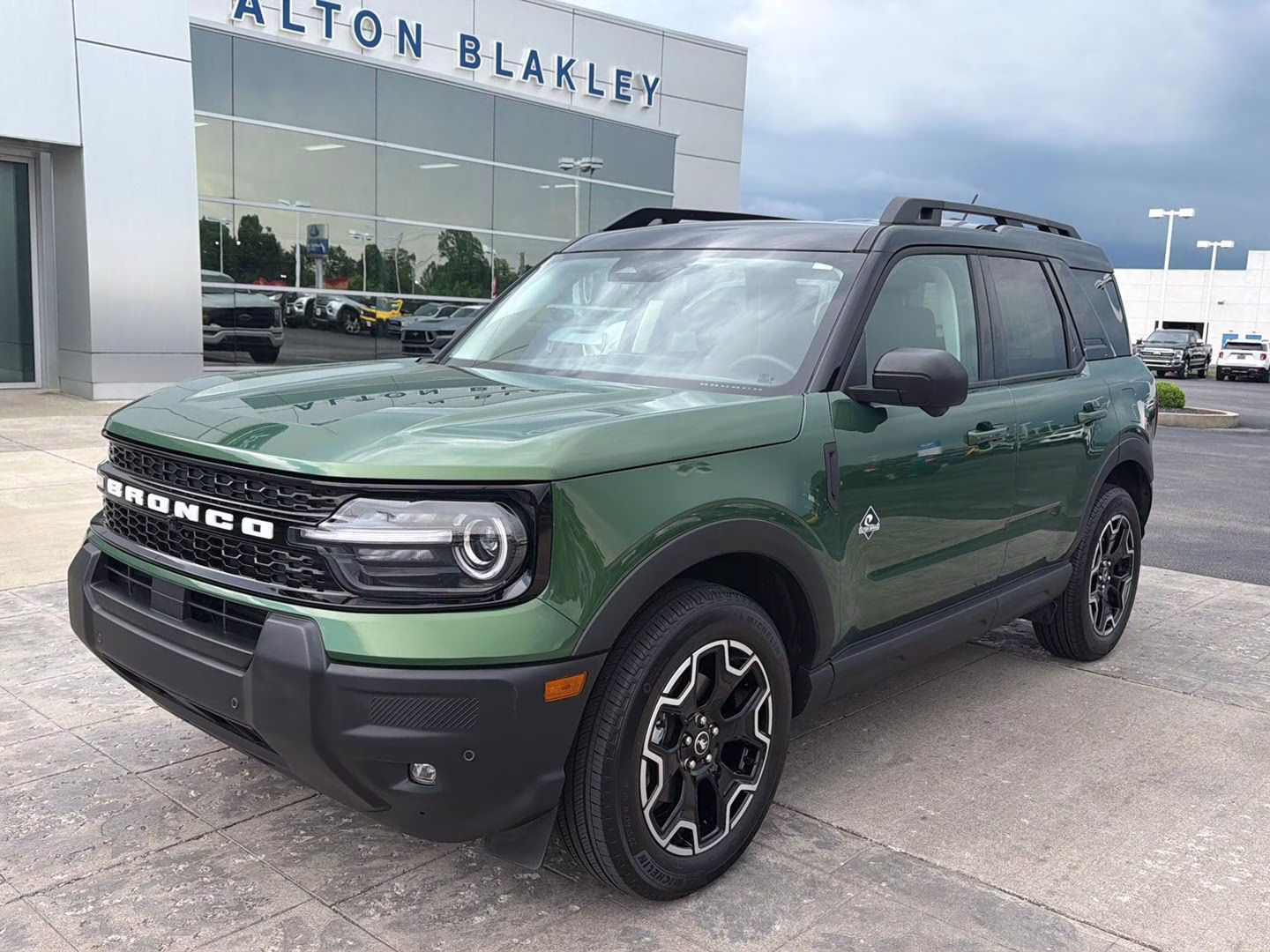 2025 Eruption Green Ford Bronco Sport Outer Banks 4X4 SUV