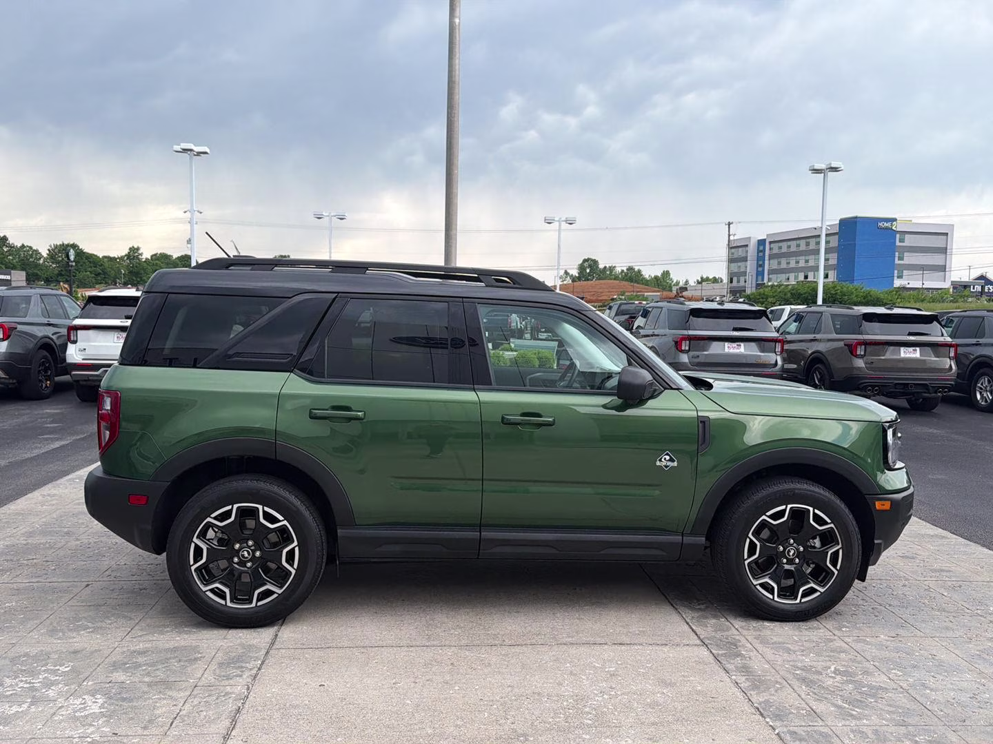 2025 Eruption Green Ford Bronco Sport Outer Banks 4X4 SUV