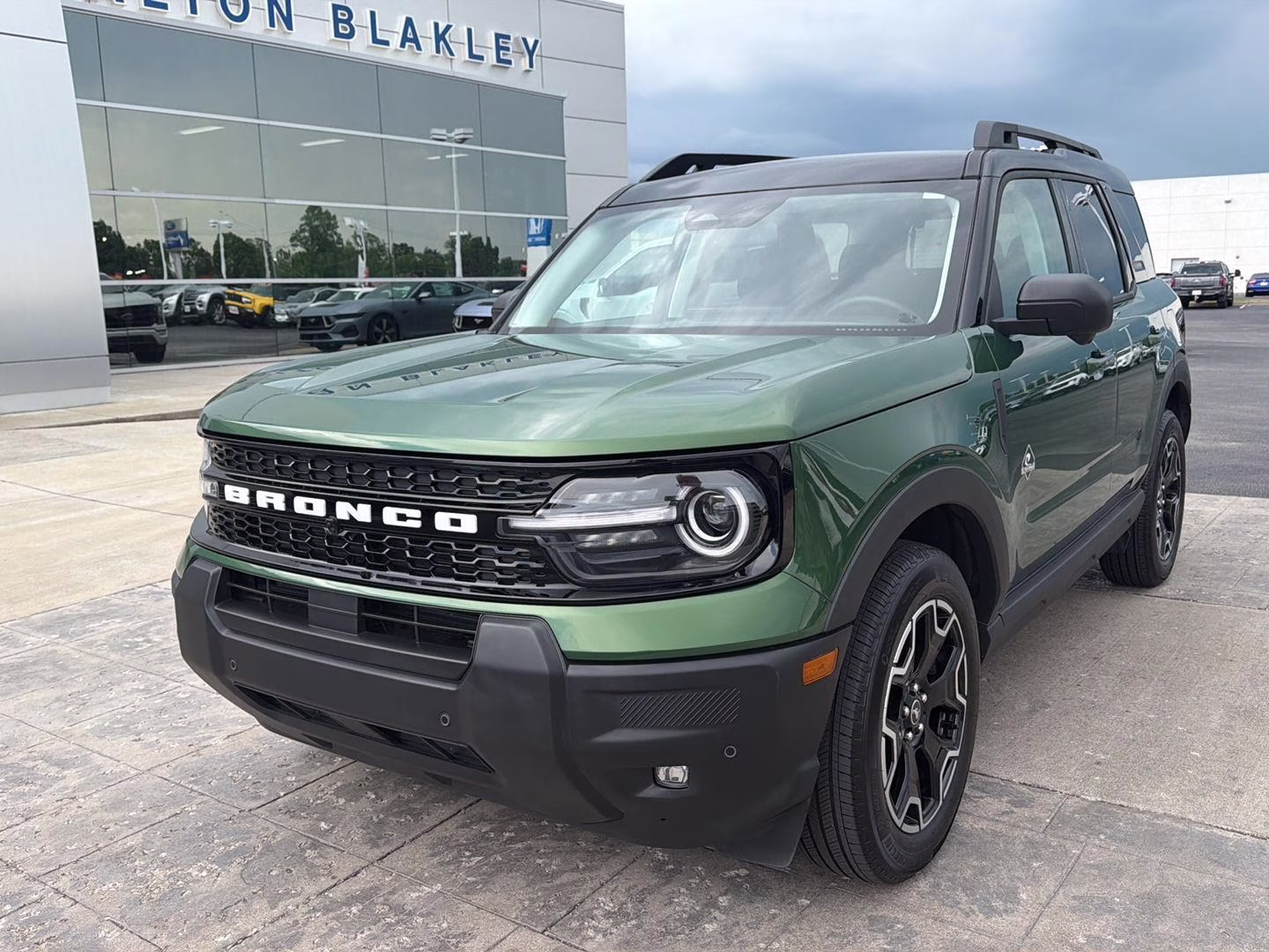 2025 Eruption Green Ford Bronco Sport Outer Banks 4X4 SUV