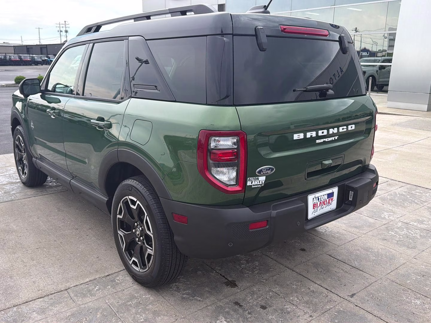 2025 Eruption Green Ford Bronco Sport Outer Banks 4X4 SUV