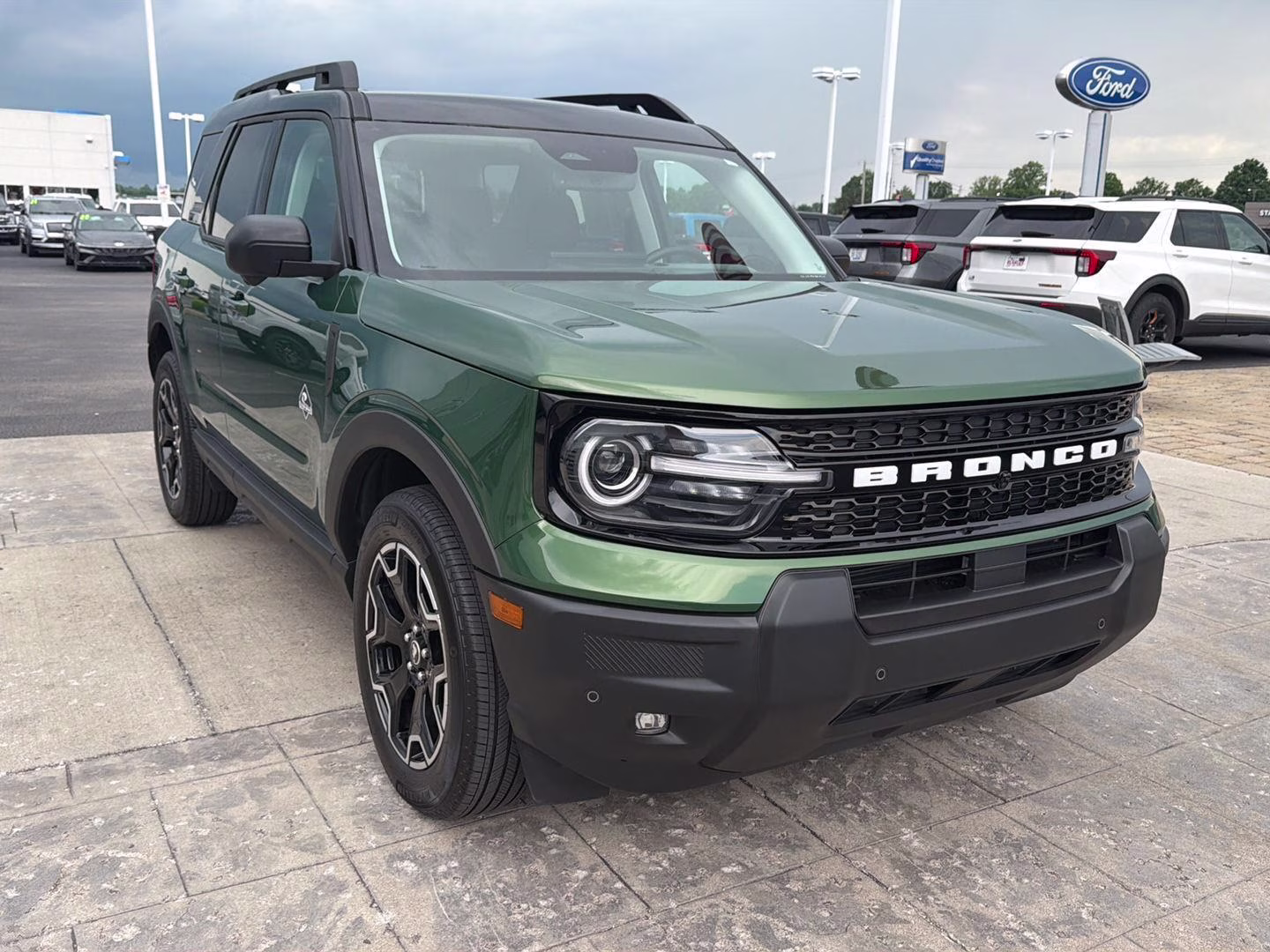 2025 Eruption Green Ford Bronco Sport Outer Banks 4X4 SUV