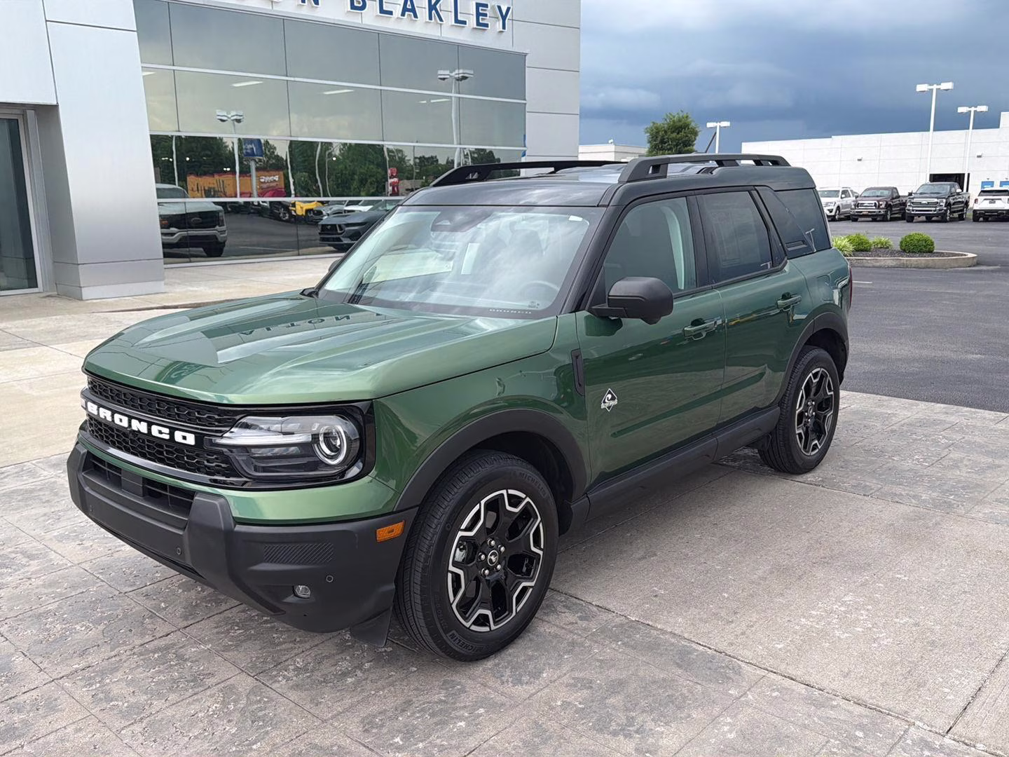 2025 Eruption Green Ford Bronco Sport Outer Banks 4X4 SUV