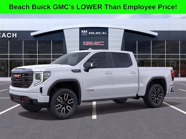 2026 Summit White GMC Sierra 1500 AT4 4X4 Truck