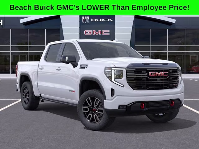 2026 Summit White GMC Sierra 1500 AT4 4X4 Truck