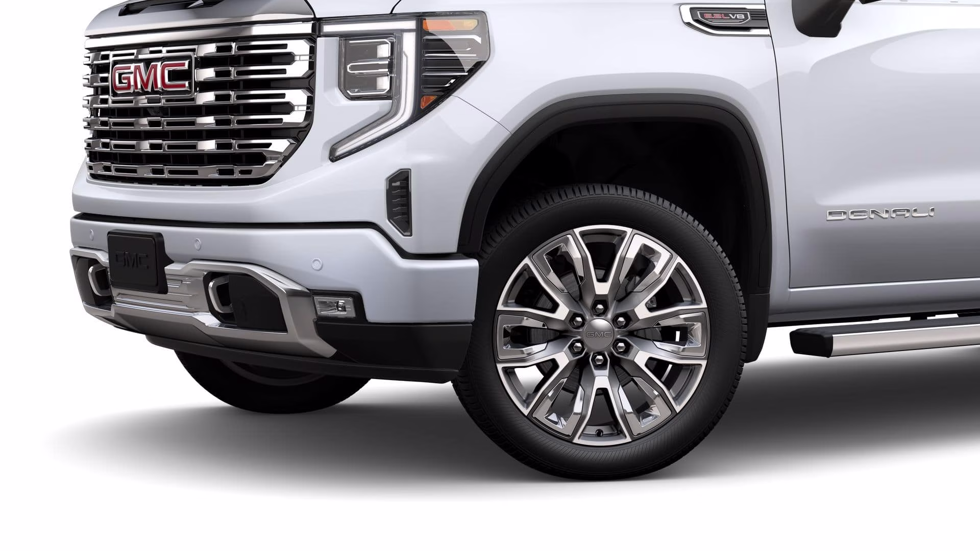 2026 Glacier White Tricoat GMC Sierra 1500 Denali 4X4 Truck