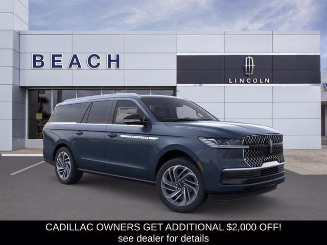 2026 Flight Blue Metallic Clearcoat Lincoln Navigator Reserve L 4X4 SUV