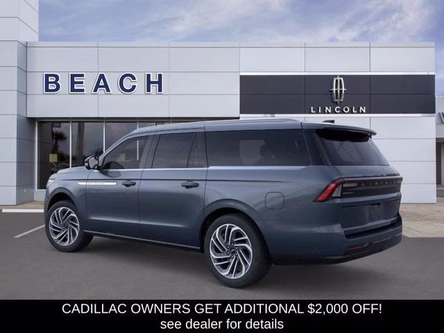 2026 Flight Blue Metallic Clearcoat Lincoln Navigator Reserve L 4X4 SUV