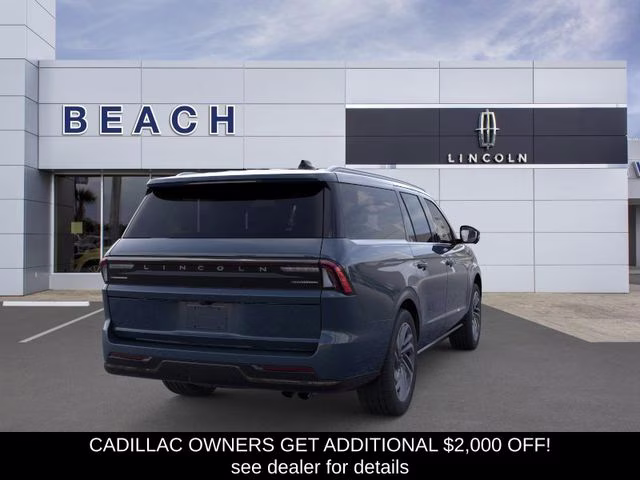 2026 Flight Blue Metallic Clearcoat Lincoln Navigator Reserve L 4X4 SUV