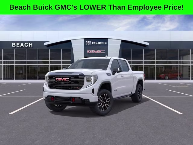 2026 Summit White GMC Sierra 1500 AT4 4X4 Truck