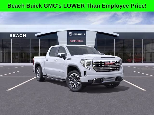 2026 Glacier White Tricoat GMC Sierra 1500 Denali 4X4 Truck