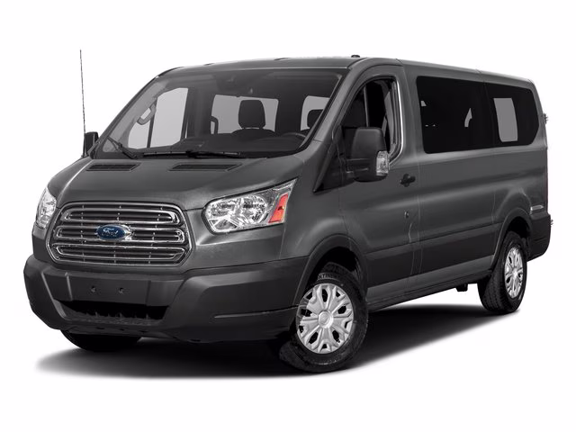 2017 White Ford Transit Wagon RWD Van