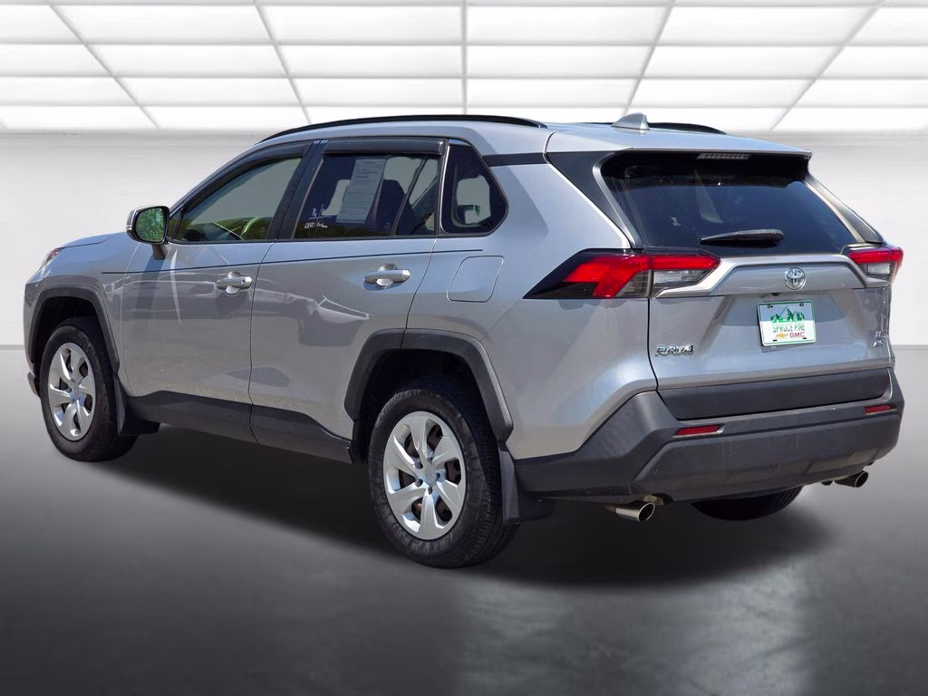 2020 Silver Sky Metallic Toyota RAV4 LE AWD SUV