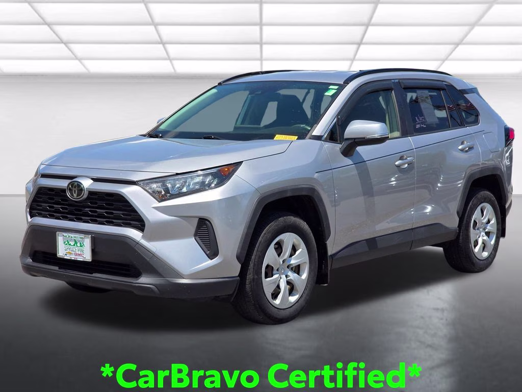 2020 Silver Sky Metallic Toyota RAV4 LE AWD SUV