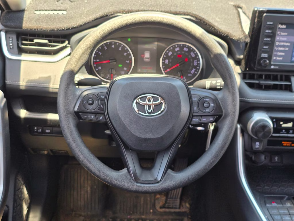 2020 Silver Sky Metallic Toyota RAV4 LE AWD SUV
