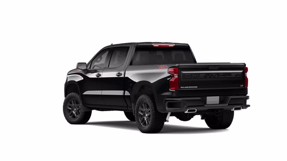2026 Black Chevrolet Silverado 1500 LT Trail Boss 4X4 Truck