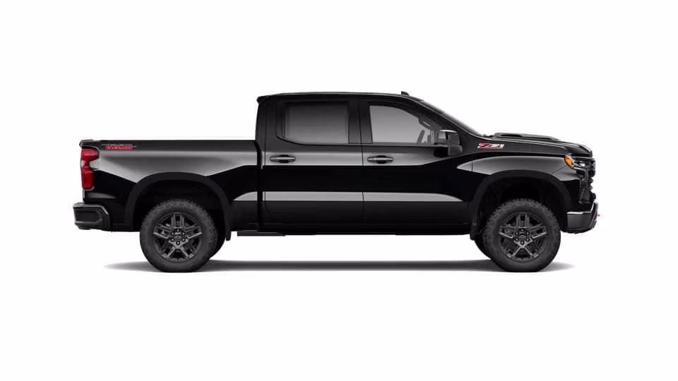2026 Black Chevrolet Silverado 1500 LT Trail Boss 4X4 Truck
