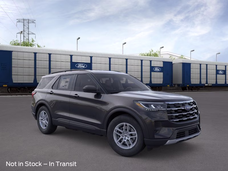 2026 Agate Black Metallic Ford Explorer Active w/200A Pkg RWD SUV