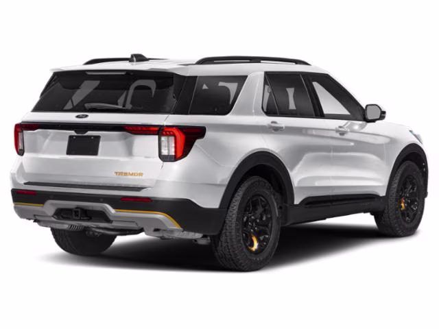 2026 Space White Metallic Ford Explorer Tremor 4X4 Crossover