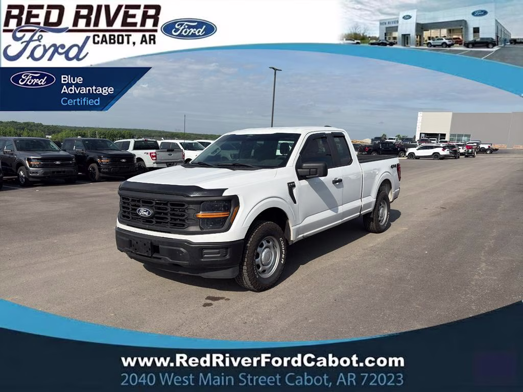 2024 Oxford White Ford F-150 XL 4X4 Truck