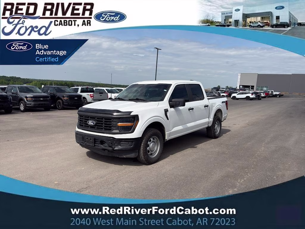 2024 Oxford White Ford F-150 XL 4X4 Truck