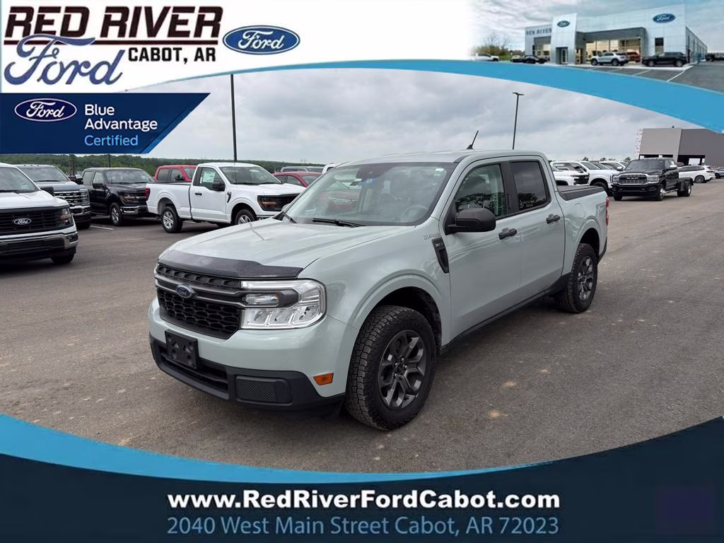 2022 Cactus Grey Ford Maverick XLT FWD Truck