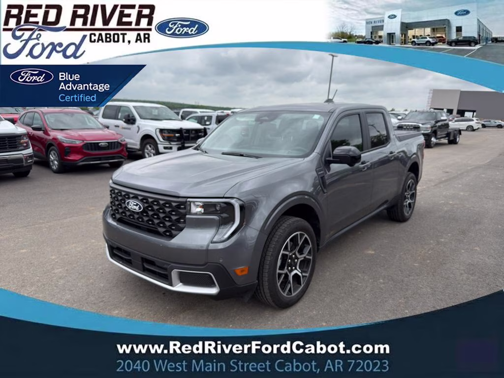 2025 Carbonized Gray Metallic Ford Maverick LARIAT AWD Truck