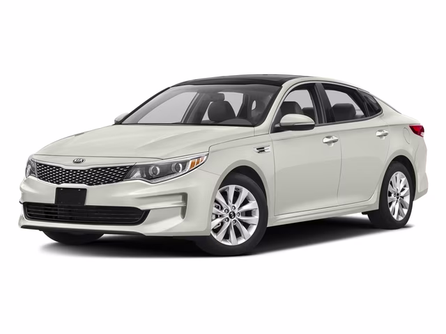 2016 White Kia Optima EX FWD Sedan