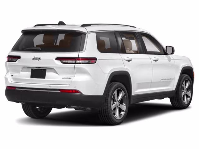 2021 White Jeep Grand Cherokee L Limited 4X4 Crossover
