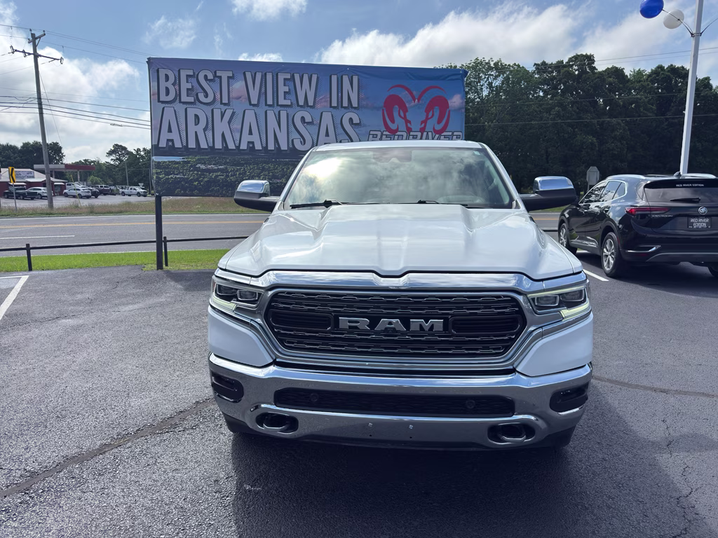 2022 Ivory White Tri-Coat Pearlcoat Ram 1500 Limited 4X4 Truck