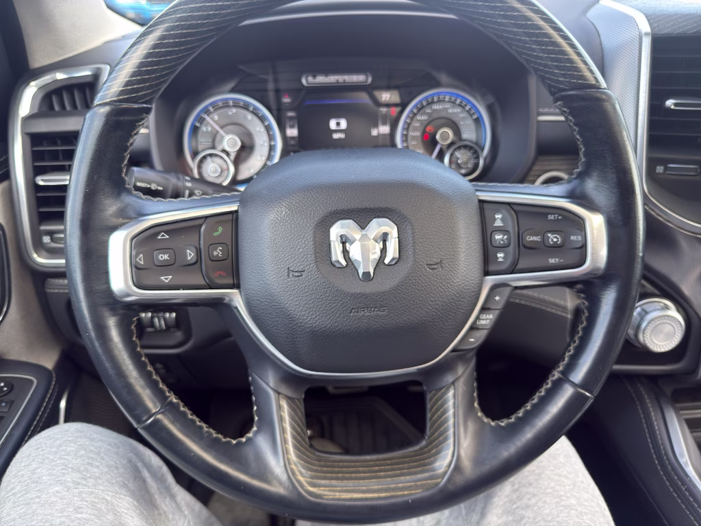 2022 Ivory White Tri-Coat Pearlcoat Ram 1500 Limited 4X4 Truck