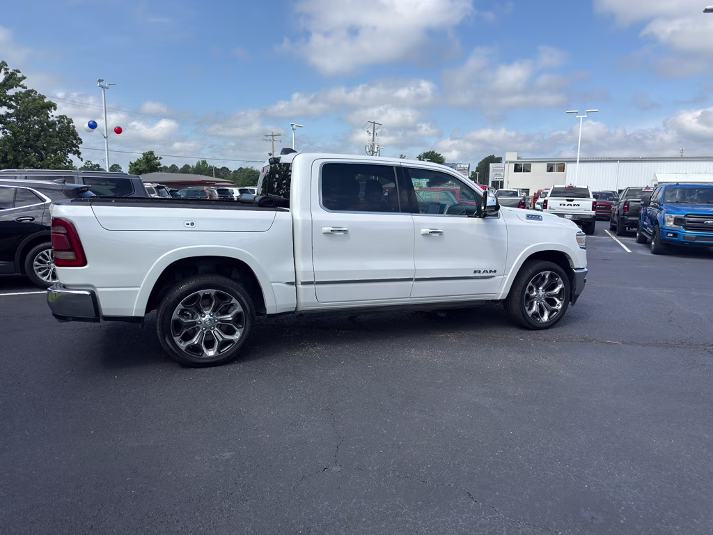 2022 Ivory White Tri-Coat Pearlcoat Ram 1500 Limited 4X4 Truck