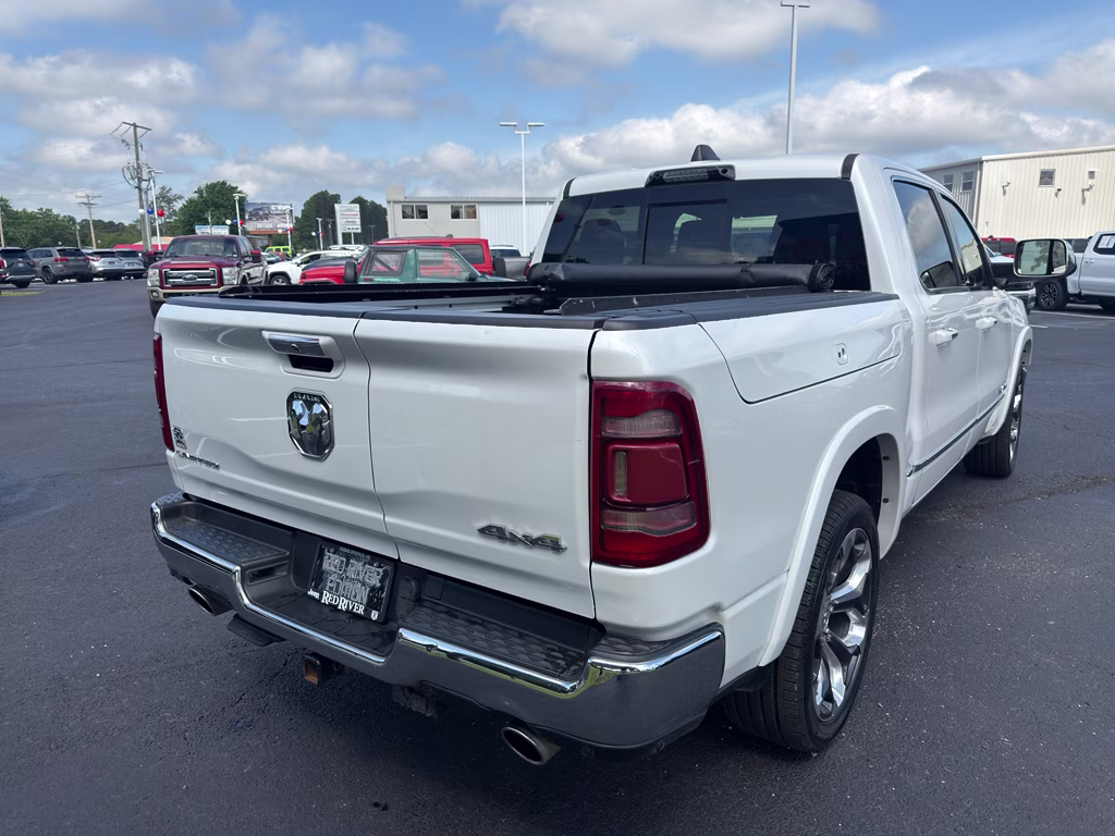 2022 Ivory White Tri-Coat Pearlcoat Ram 1500 Limited 4X4 Truck