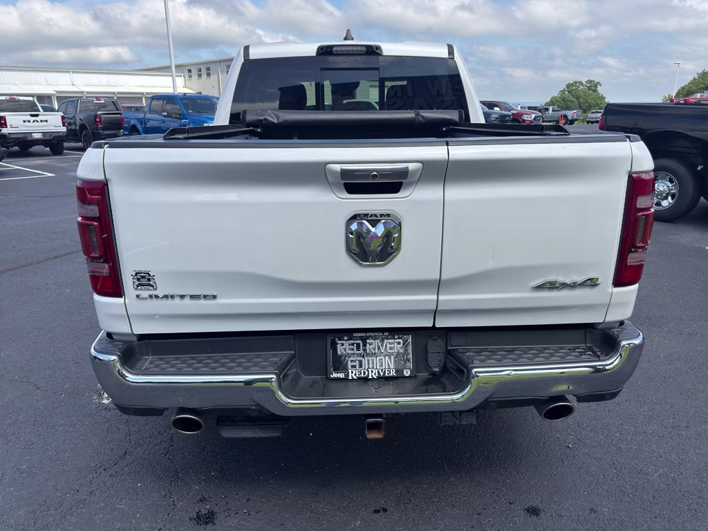 2022 Ivory White Tri-Coat Pearlcoat Ram 1500 Limited 4X4 Truck