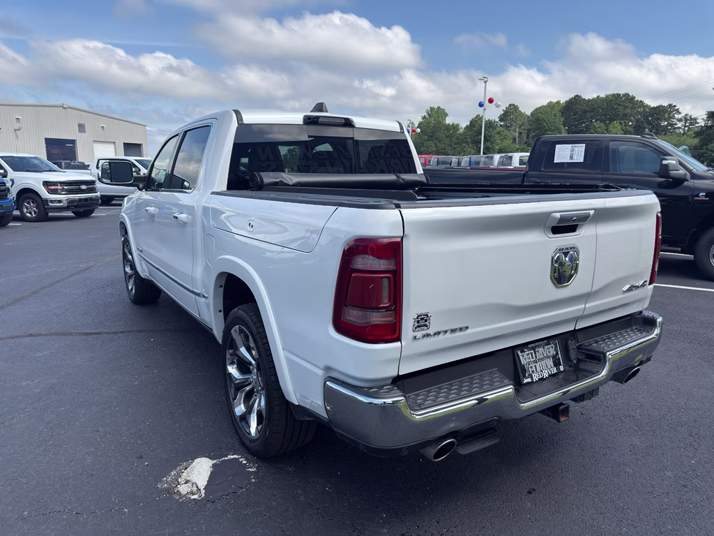 2022 Ivory White Tri-Coat Pearlcoat Ram 1500 Limited 4X4 Truck