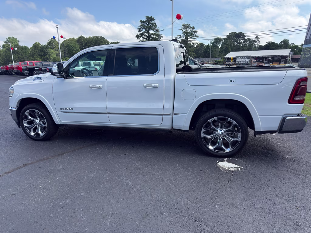 2022 Ivory White Tri-Coat Pearlcoat Ram 1500 Limited 4X4 Truck