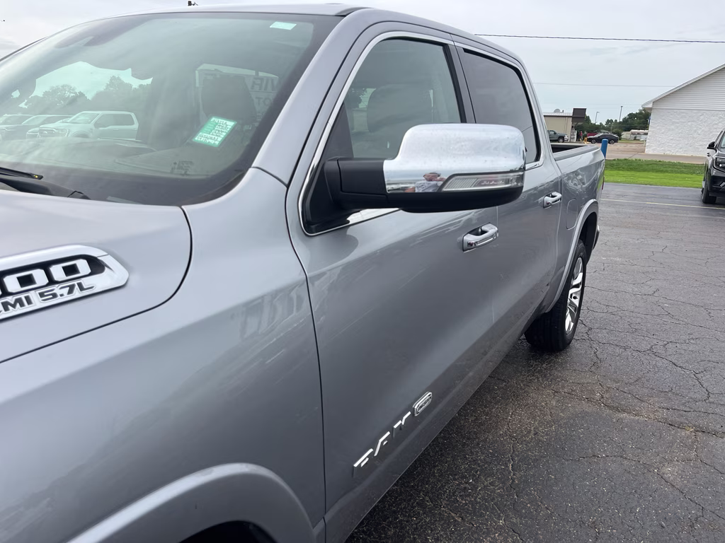 2019 Billet Silver Metallic Clearcoat Ram 1500 Longhorn 4X4 Truck