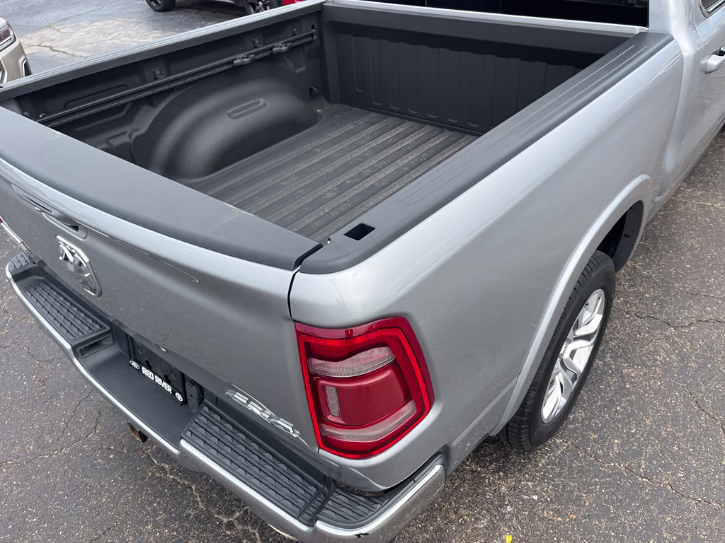 2019 Billet Silver Metallic Clearcoat Ram 1500 Longhorn 4X4 Truck