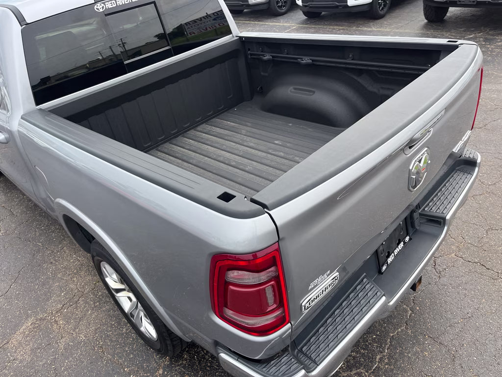 2019 Billet Silver Metallic Clearcoat Ram 1500 Longhorn 4X4 Truck